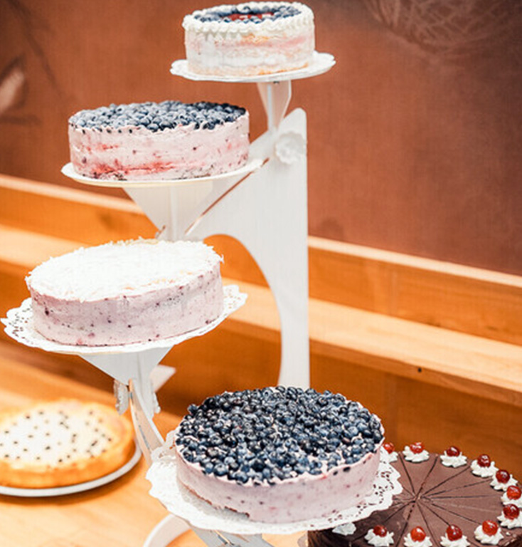 Hochzeitstorte dreistöckig