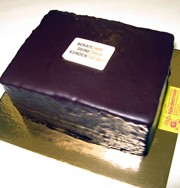 Torte zur Firmenfeier