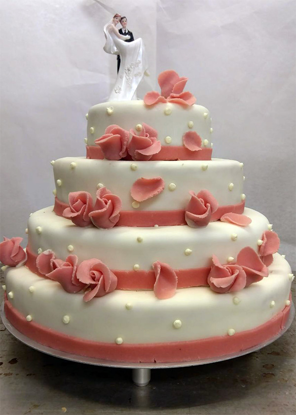 Hochzeitstorte: handgemacht vom Konditor