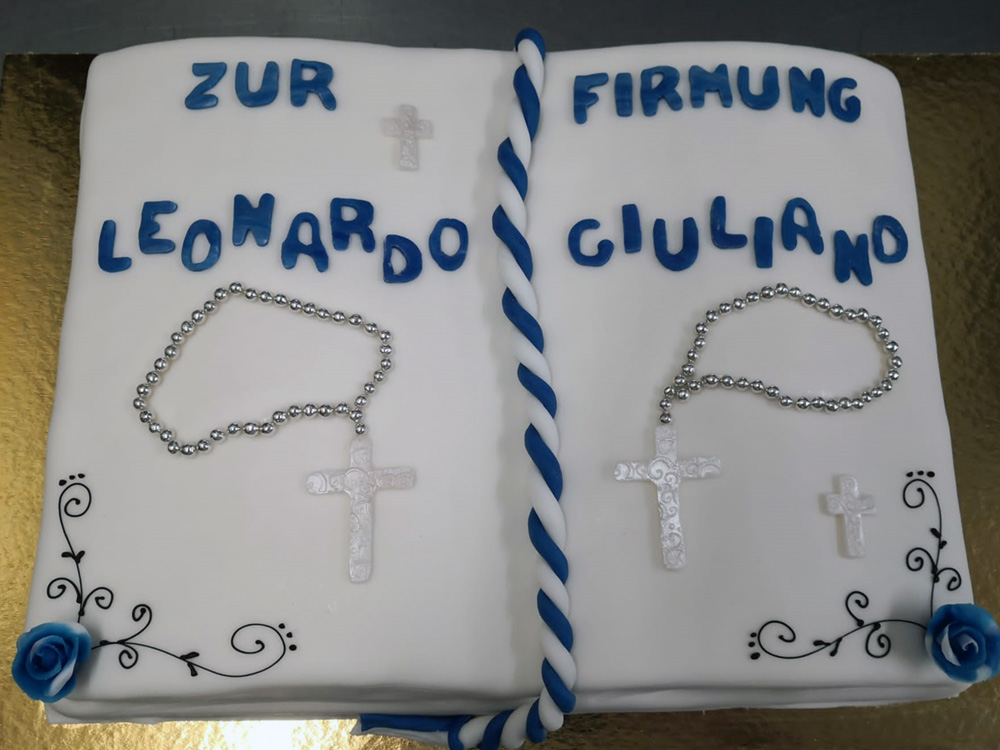 Torte zur Kommunion